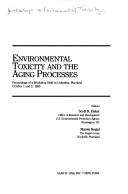 Cover for Environmental toxicity and the aging processes
