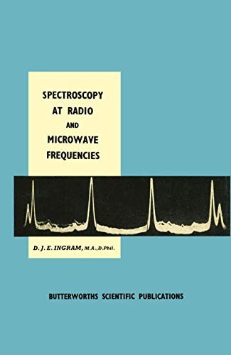 Cover for Spectroscopy at Radio and Microwave Frequencies