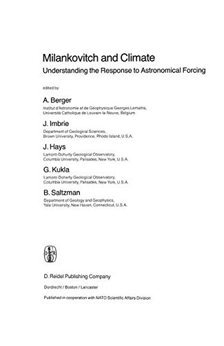 Cover for Milankovitch and Climate