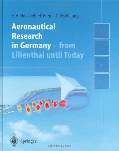 Cover for Aeronautical Research in Germany