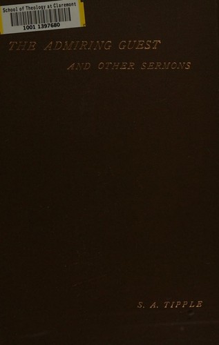 Cover for The admiring guiest