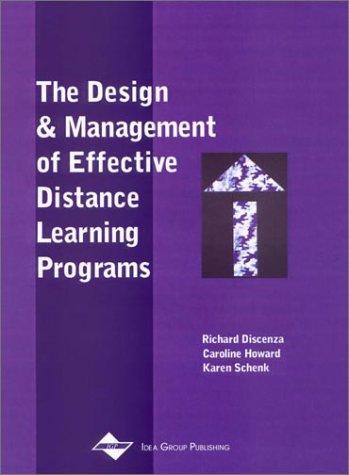 Cover for The Design and Management of Effective Distance Learning Programs