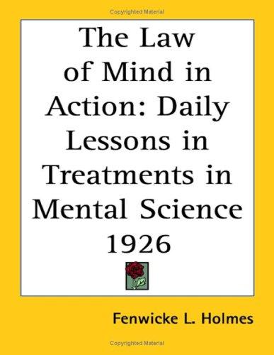 Cover for The Law of Mind in Action