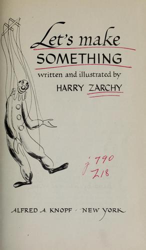 Cover for Let's make something