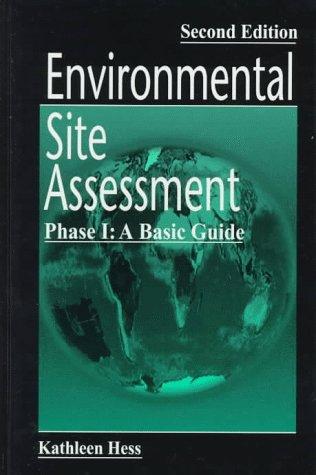 Cover for Environmental site assessment, phase I