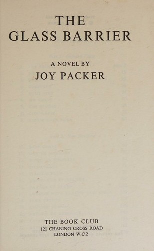 Cover for The Glass Barrier.