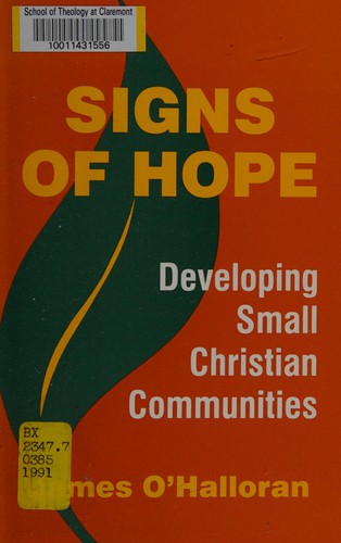Cover for Signs of hope