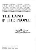 Cover for Africa: the land & the people
