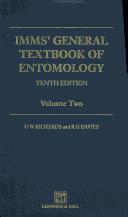 Cover for Imms' General Textbook of Entomology: Volume 1: Structure, Physiology and Development Volume 2