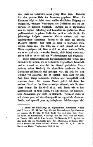 Cover for Archäologische Bemerkungen zu Claudian und Sidonius