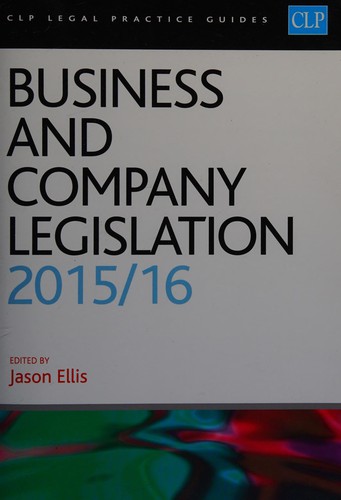 Cover for Business and company legislation