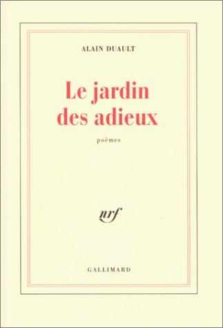 Cover for Le jardin des adieux