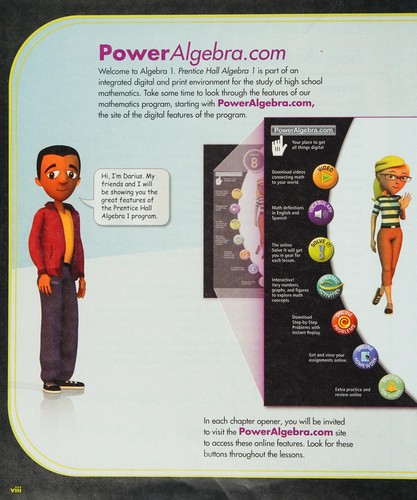 Cover for Prentice Hall Algebra 1