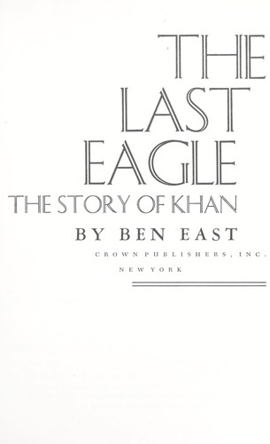 Cover for The last eagle