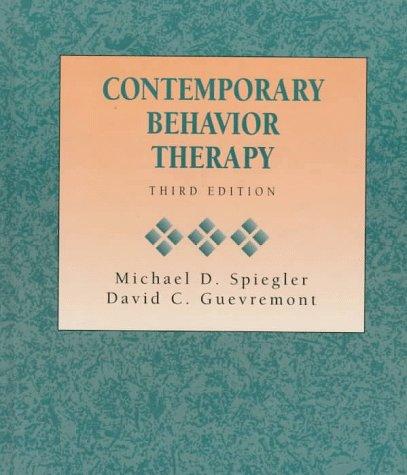 Cover for Contemporary behavior therapy