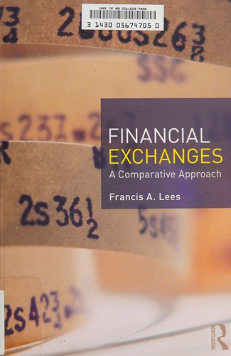 Cover for Financial exchanges