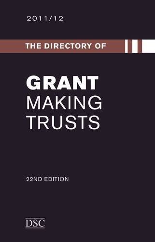 Cover for Directory of Grant Making Trusts