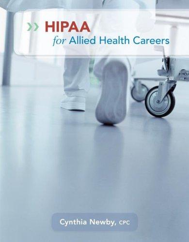 Cover for HIPAA for Allied Health Careers