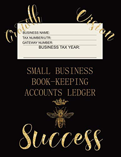Cover for Small Business Book-Keeping Accounts Ledger