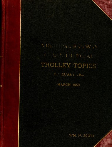 Cover for Trolley topics
