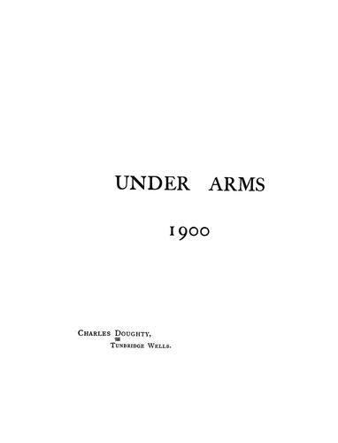 Cover for Under arms, 1900
