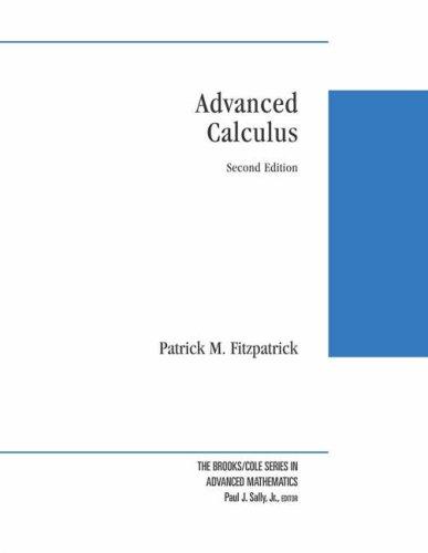 Cover for Advanced Calculus