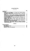 Cover for Alcohol and Substance Abuse Program Consolidation Act