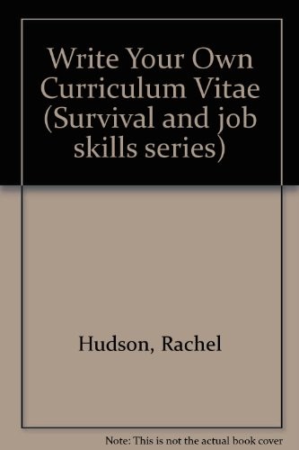 Cover for Write your own CV