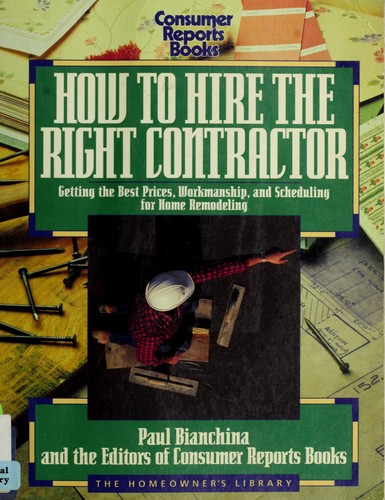 Cover for How to hire the right contractor