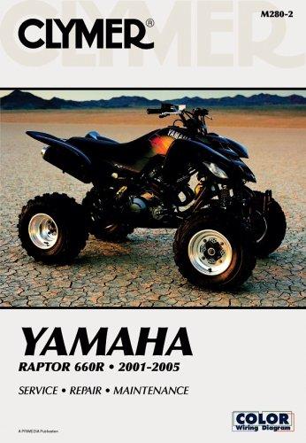 Cover for Clymer Yamaha Raptor 660r 2001-2005 (Clymer Motorcycle Repair, Vendor Id M280-2)