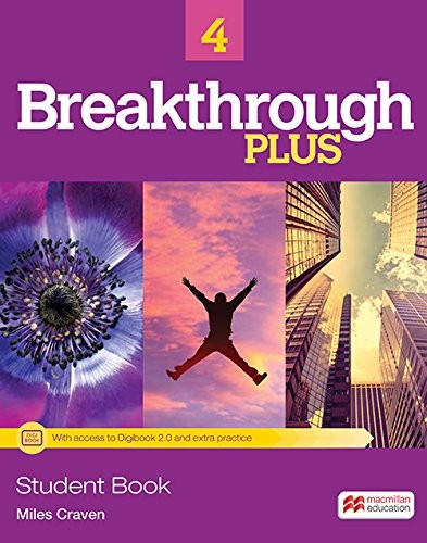 Cover for Breakthrough Plus 4 Upper Intermediate Student Book plus Digibook pack