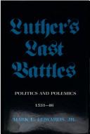 Cover for Luther's Last Battles
