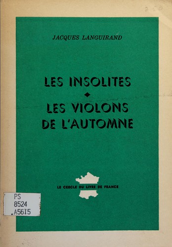 Cover for Les insolites et Les violons de l'automne