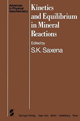 Cover for Kinetics and equilibrium in mineral reactions