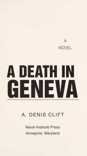 Cover for A Death in Geneva