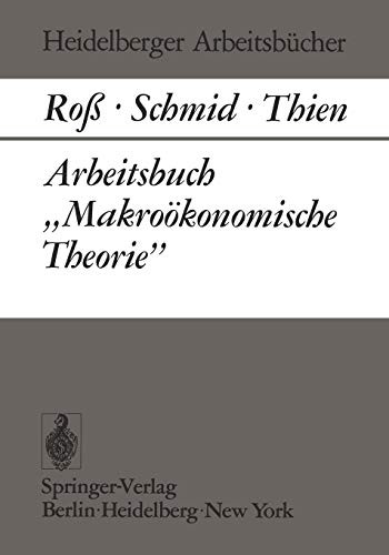 Cover for Arbeitsbuch „Makroökonomische Theorie”