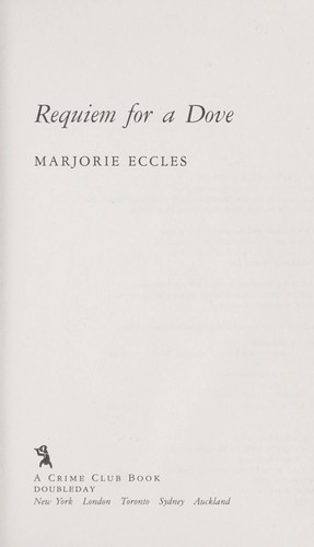 Cover for Requiem for a Dove
