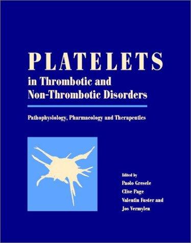 Cover for Platelets in Thrombotic and Non-Thrombotic Disorders