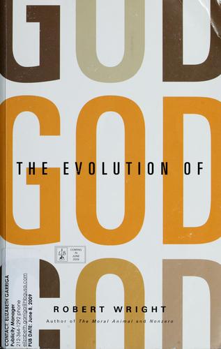Cover for The evolution of God
