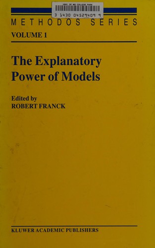 Cover for The explanatory power of models