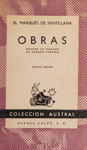 Cover for Obras