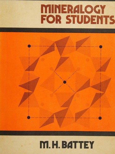 Cover for Mineralogy for students