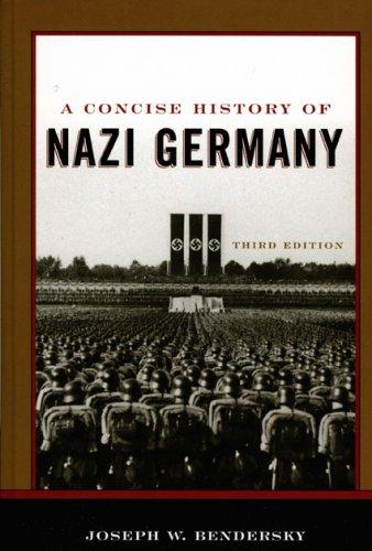 Cover for A Concise History of Nazi Germany