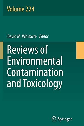 Cover for Reviews of Environmental Contamination and Toxicology Volume 224