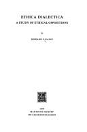 Cover for Ethica dialectica