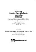 Cover for Achieving nursing care standards