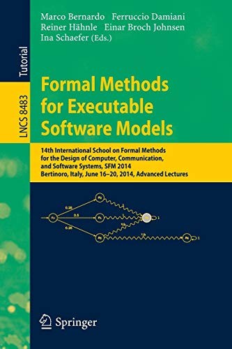 Cover for Formal Methods for Executable Software Models