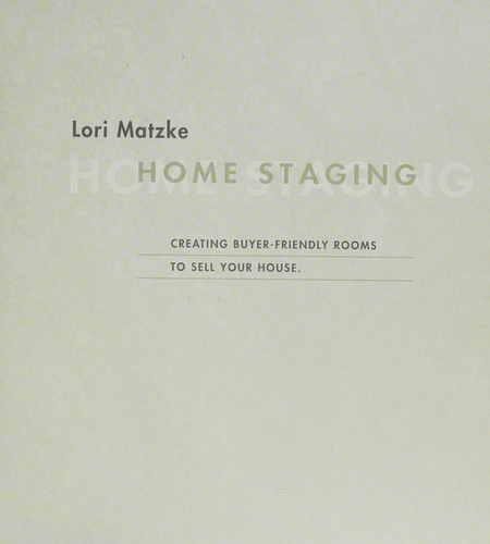 Cover for Home Staging