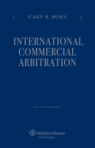 Cover for International commercial arbitration
