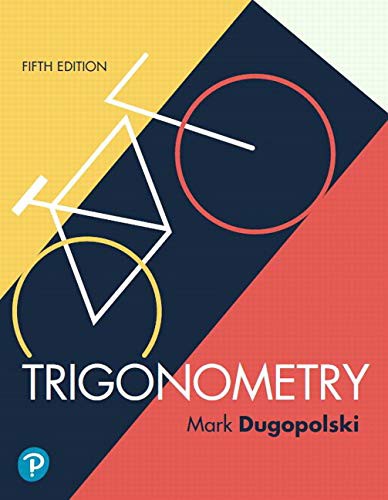 Cover for Trigonometry Plus MyLab Math with Pearson eText -- 24-Month Access Card Package